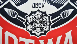 Shepard Fairey - MAKE ART NOT WAR - gesigneerd kaufen? Bieten Sie von 1!