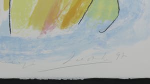 John Lie a Fo - Zeefdruk, Lotus meisje kopen? Bied vanaf 1!