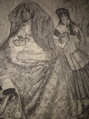 AcheterJan Toorop - Moederschap? Enchérissez de 35!