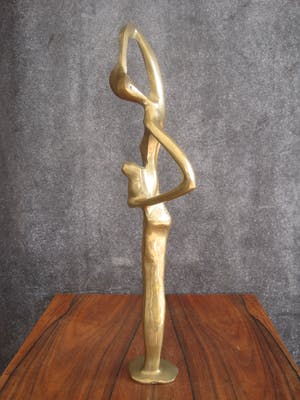 Brons (Onbekend) - Moeder en kind. kopen? Bied vanaf 55!