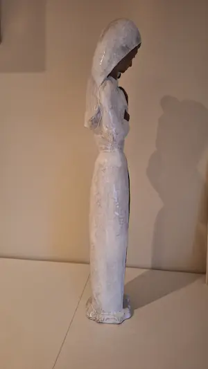 Paul Sersté - religieus beeld - Madonna / Moeder Maria met kind - terracotta en keramiek kopen? Bied vanaf 50!