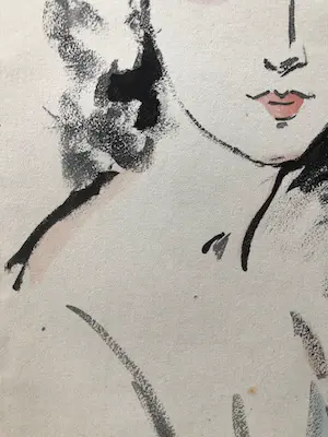 Kees van Dongen - Pochoir - Portrait de femme kopen? Bied vanaf 795!