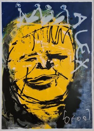 Herman Brood - Alex - gesigneerd - ingelijst - EA - groot kopen? Bied vanaf 1!