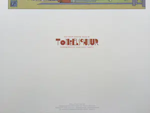 Joost Swarte - "De Toneelschuur" | affiche - ingelijst kopen? Bied vanaf 50!