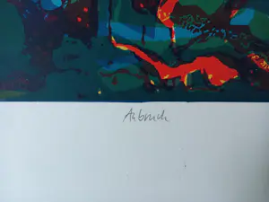 Gabriele Sperlich - Anbruch 2021 Holzschnitt Linolschnitt Irisdruck Auflage nur 50 Exemplare kopen? Bied vanaf 70!