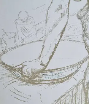 Henri de Toulouse-Lautrec - la toilette - Femme qui se lave kopen? Bied vanaf 80!