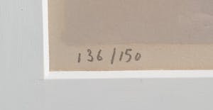 Frits Klein - Litho - Circuspaarden - Ingelijst - 136/150 kopen? Bied vanaf 85!