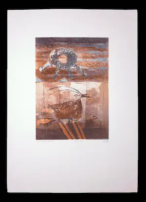 Veerle Rooms - Lot van twee zeefdrukken kopen? Bied vanaf 1!