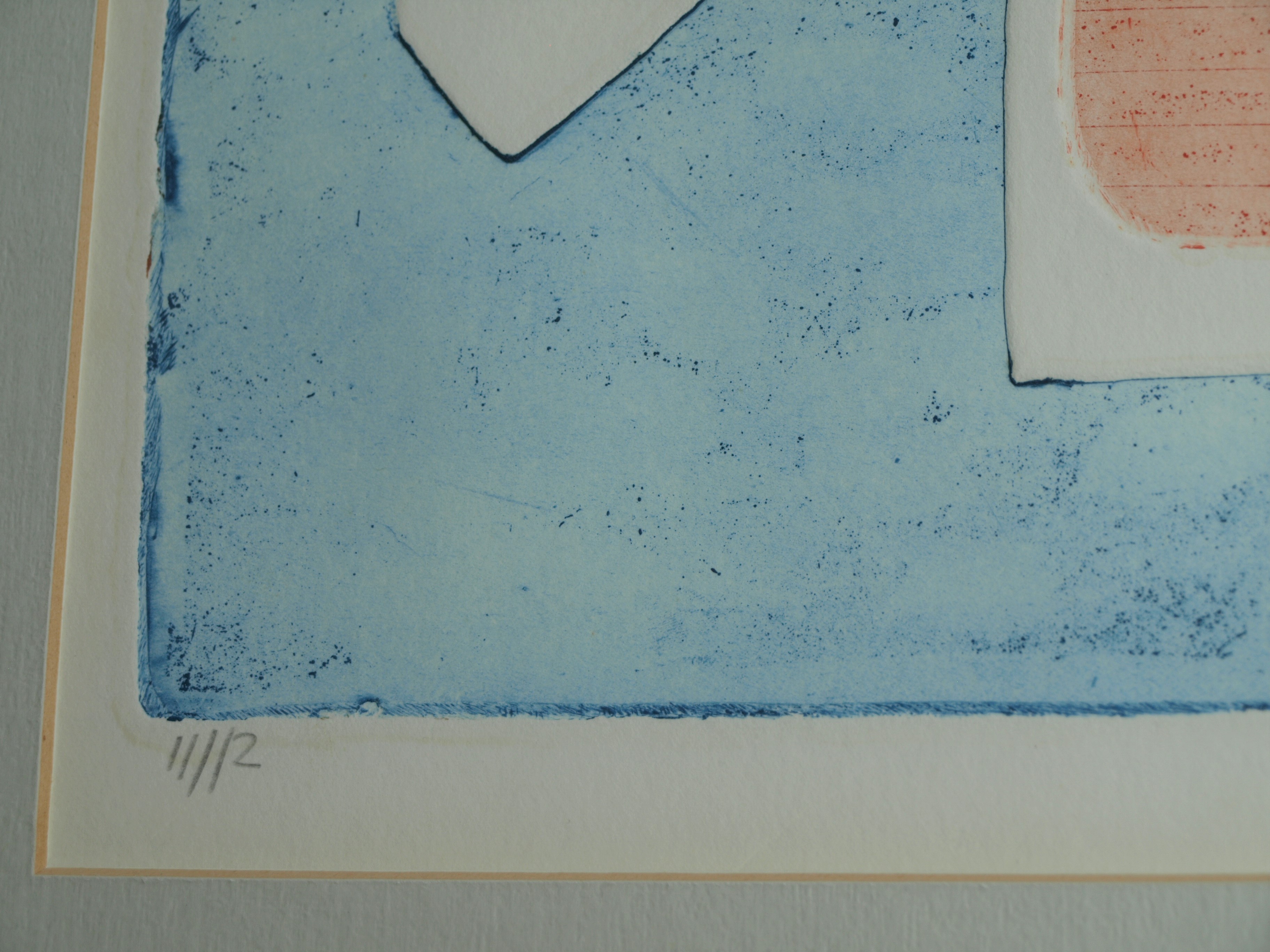 Sjoerd Bakker - Ets en aquatint , Veranderen van een afspraak – gesigneerd & ingelijst - 1972  kopen? Bied vanaf 1!