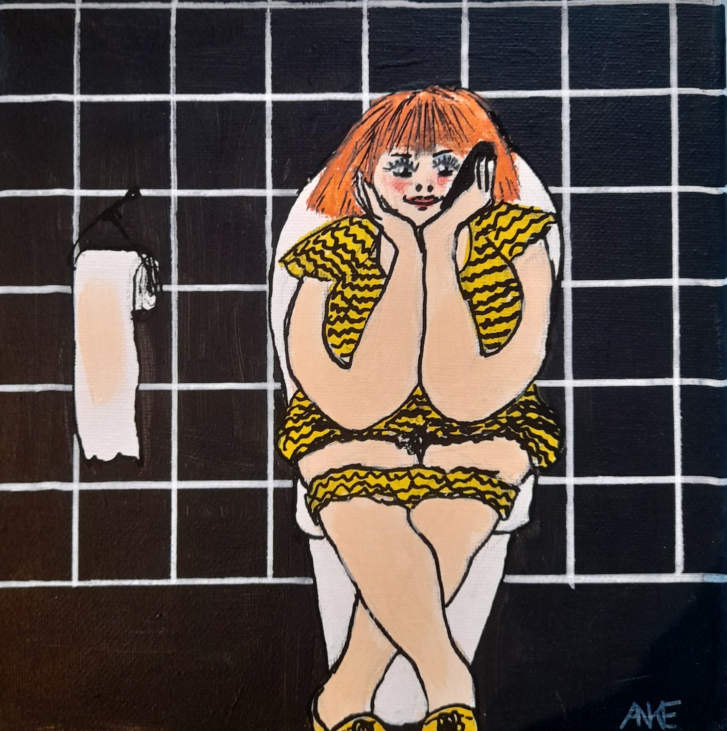 Anke Peddemors - WC geel v 3 kopen? Bied vanaf 19!