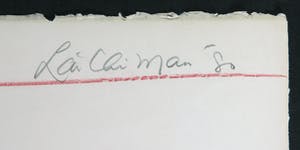 Chi Man Lai - Litho, Landscape kopen? Bied vanaf 100!