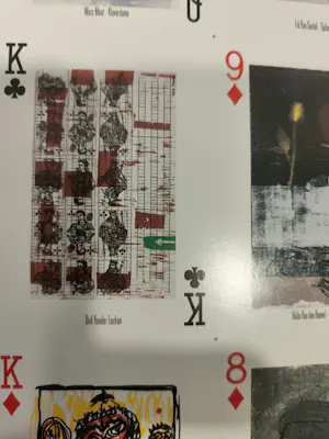 Veerle Rooms - Onuitgesneden kaartspel kopen? Bied vanaf 25!