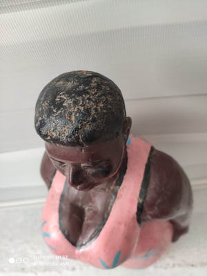 Dogon - Beeld van Afrikaanse Vrouw, vermoedelijk Ivoorkust: Agoulaba, Baoulé (?) kopen? Bied vanaf 1!