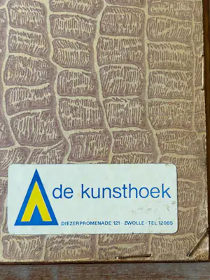 Anton Pieck - Doorkijkje Amersfoort, Eigen Druk, Handgesigneerd kopen? Bied vanaf 180!