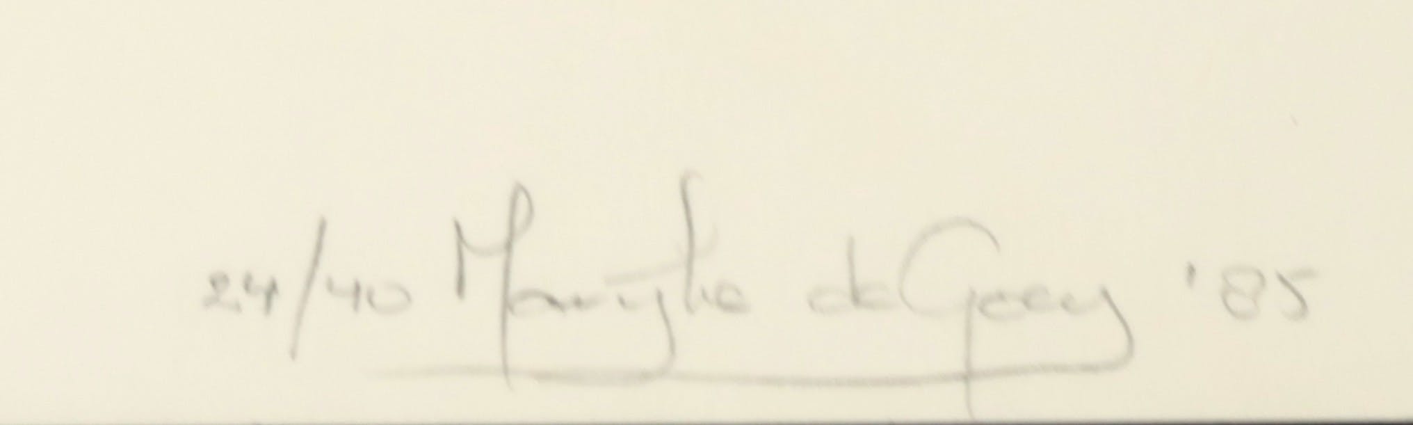 Marijke de Goey - Collage van metaal op papier kopen? Bied vanaf 20!