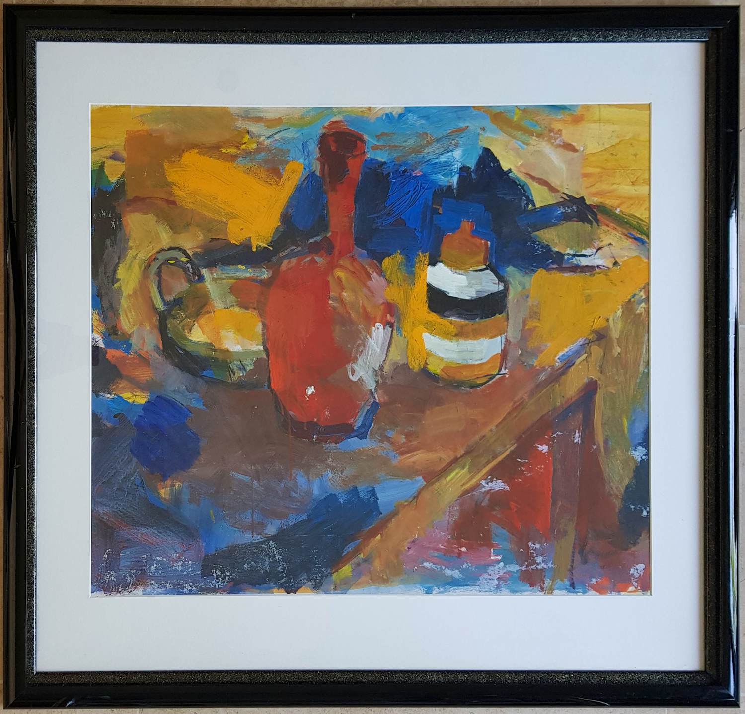 Ton Etman - Gemengde techniek op papier: 'Stilleven' (1945-1999). kopen? Bied vanaf 145!