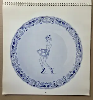 Inez van Lamsweerde - Vivienne Westwood. Kalender met 6 portretten. 1995. kopen? Bied vanaf 79!