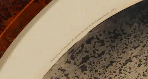 Louis Icart - Ets en aquatint, Vrouw met blauwe kruik - Ingelijst kopen? Bied vanaf 200!