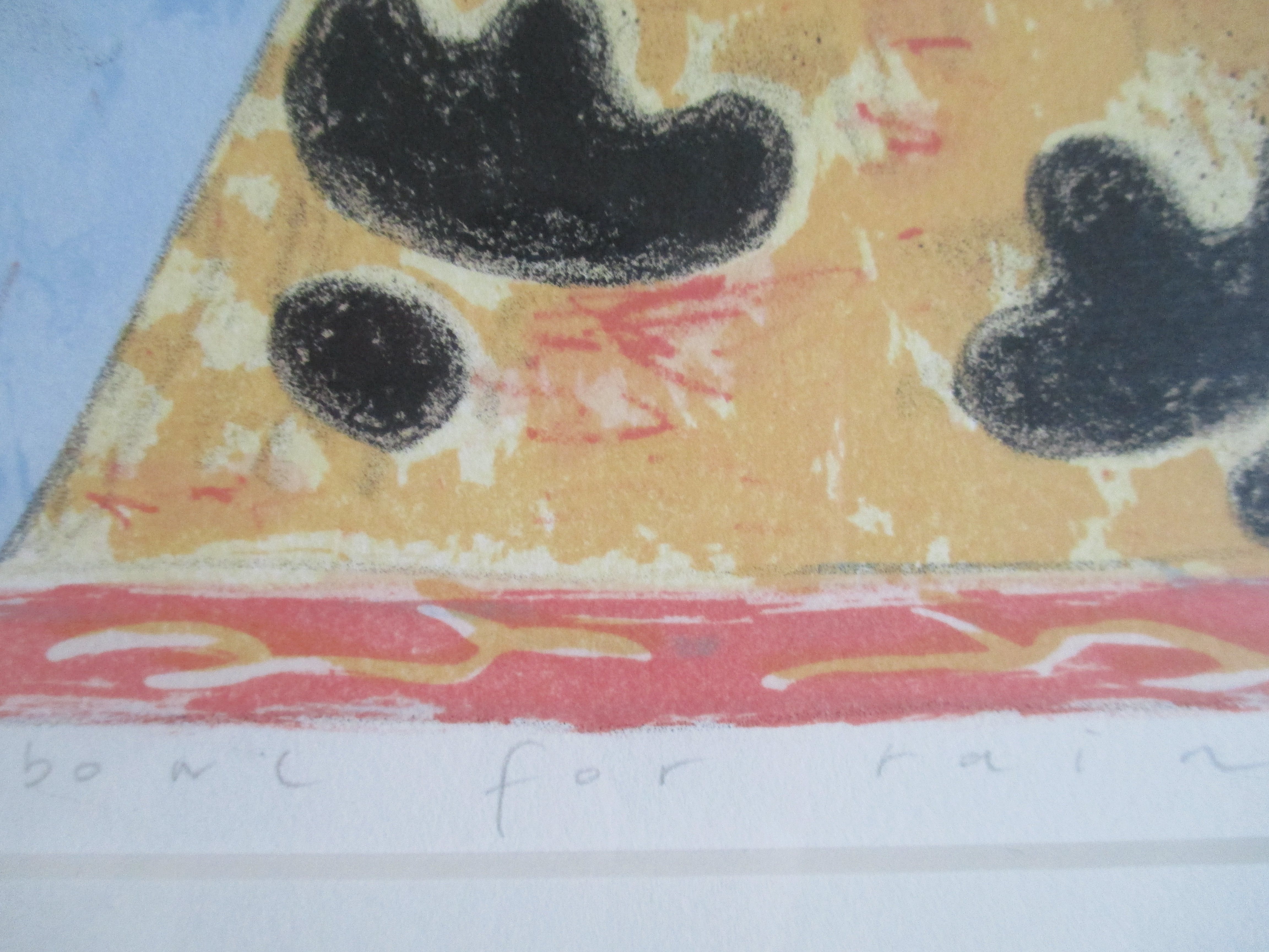 Lon Buttstedt - Ingelijste litho 'Bowl of rain'  kopen? Bied vanaf 50!