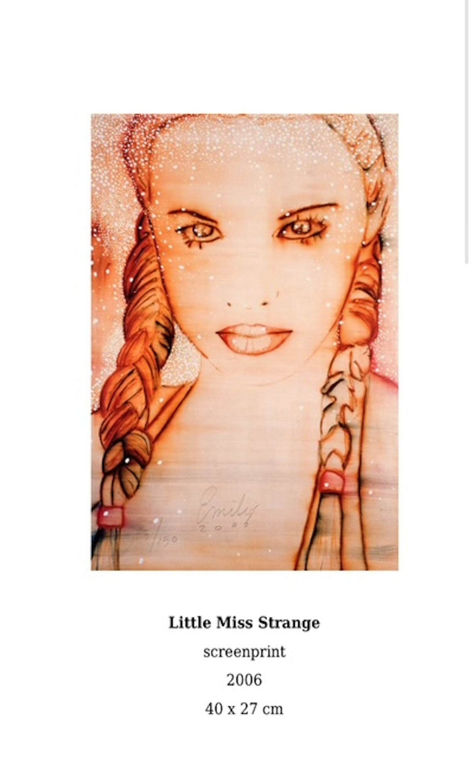 Emilio Kruithof - Little Miss Strange kaufen? Bieten Sie von 300!