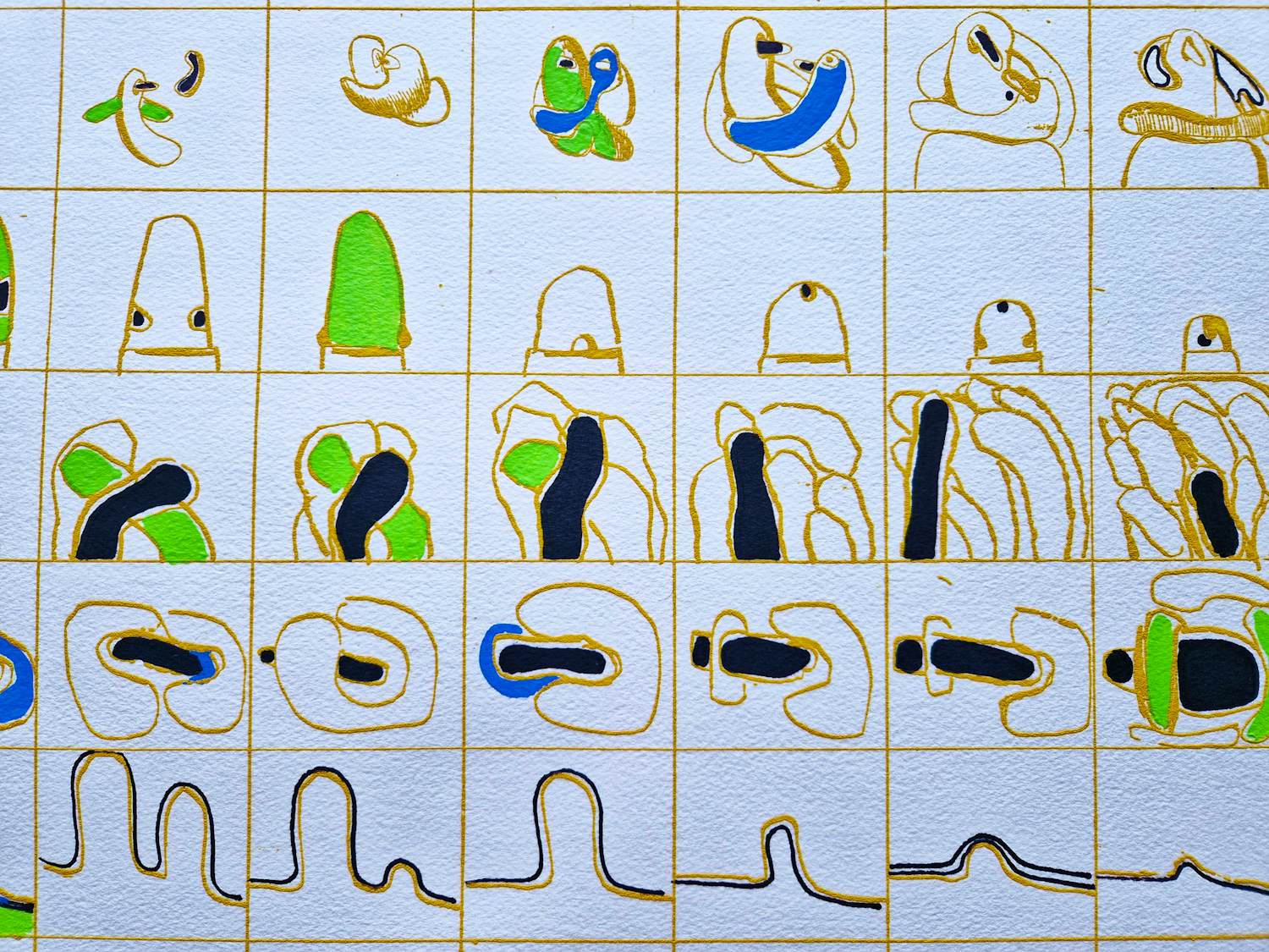 Jan Snoeck - in 1974 gemaakte grote kleuren zeefdruk "Sienjalen II" kleine oplage (40) kopen? Bied vanaf 46!