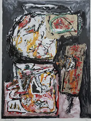 Jacques Doucet - Eté A Saint-Christol - ingelijst - 200 ex kopen? Bied vanaf 100!