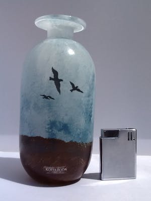 Kosta Boda - November vaas,Kjell Engman, kopen? Bied vanaf 70!