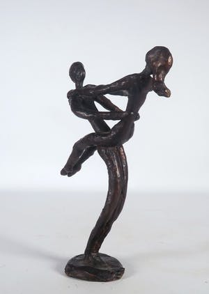 Brons (Onbekend) - Brons, Dansend paar kopen? Bied vanaf 1!