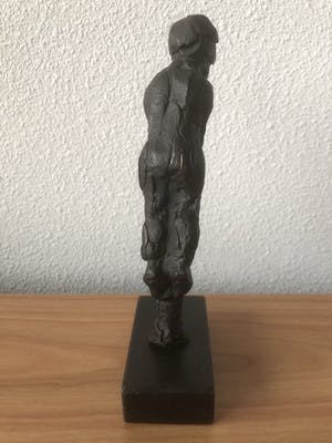 Brons (Onbekend) - Massief bronzen beeld van een kind kopen? Bied vanaf 35!