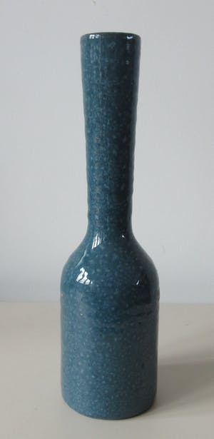 Peter Selhorst - Blauwe aardewerk schoorsteenvaas kopen? Bied vanaf 27!