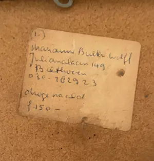 Marianne Bulten-Wolff - In stille verwachting kopen? Bied vanaf 75!