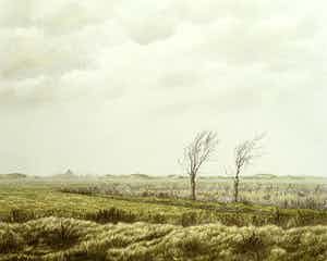 Edgar Fernhout - Herfst, handgesigneerde litho verkocht voor € 95!