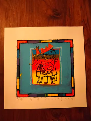 Ad Verstijnen - 5 zeefdrukken kopen? Bied vanaf 115!