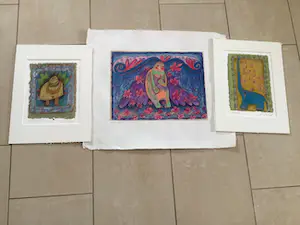 Sabine Tuchel - Prachtige zeefdrukken kopen? Bied vanaf 48!