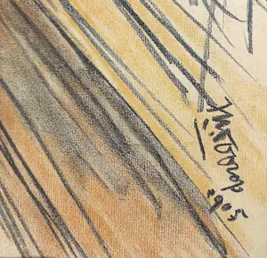 Jan Toorop - Inpakkerij in kaarsenfabriek, litho (netjes ingelijst) kopen? Bied vanaf 375!
