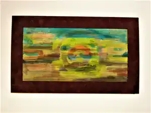 Ernst Vijlbrief - Amsterdams provo kunstenaar -1959 olieverf "zomeravond Toscane" gesigneerd verkocht voor € 38!