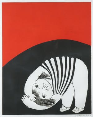 Ans Wortel - Kleurenets, Je voegend naar (...) - Ingelijst kopen? Bied vanaf 50!