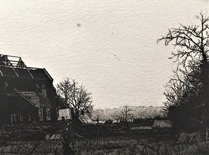 Simon Koene - Groot Hollands landschap kopen? Bied vanaf 75!