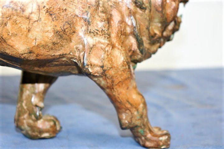 Pierre Chenet - bronzen leeuw kopen? Bied vanaf 350!