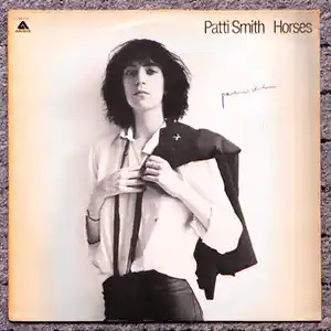 Patti Smith - Horses LP signiert Patti Smith und Robert Mapplethorpe verkocht voor € 249!