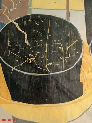 Vincent van Ojen - Stilleven met twee zwarte potten kopen? Bied vanaf 160!