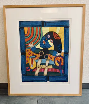 Clemens Briels - Zeefdruk Nr. 16 - As soon as Jenny - kopen? Bied vanaf 150!