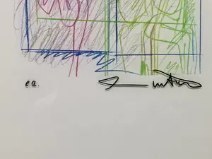 Hermann Nitsch - handsignierte Originalgraphik auf Plexiglas kopen? Bied vanaf 500!