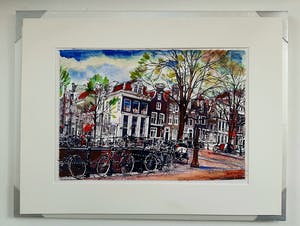 Elena Polyakova - Spiegel gracht in Amsterdam kopen? Bied vanaf 45!