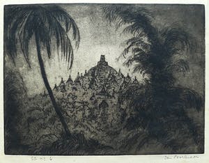 Jan Poortenaar - Boroboedoer, complete uitgave met 6 gesigneerde etsen kopen? Bied vanaf 250!