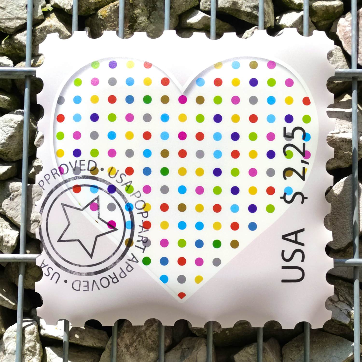 Ad van Hassel - POP-ART STAMP – DAMIEN LOVE kopen? Bied vanaf 100!