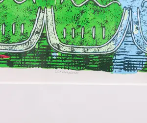 Ans van Dijk - Zeefdruk, Uruapan - Ingelijst kopen? Bied vanaf 35!