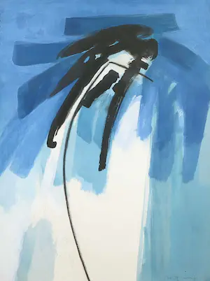 Aart Roos - Gouache, Zonder titel - Ingelijst kopen? Bied vanaf 1!