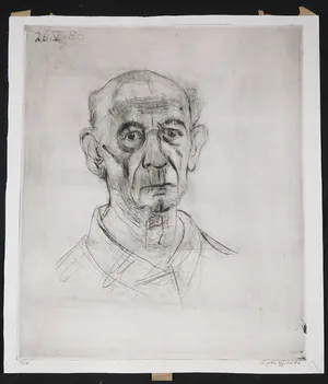 Hans van Efferen - Ets, Zonder titel kopen? Bied vanaf 1!