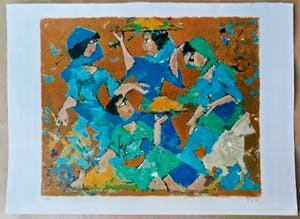 Aryeh Lubin - Vier vrouwen vieren het leven kopen? Bied vanaf 1!